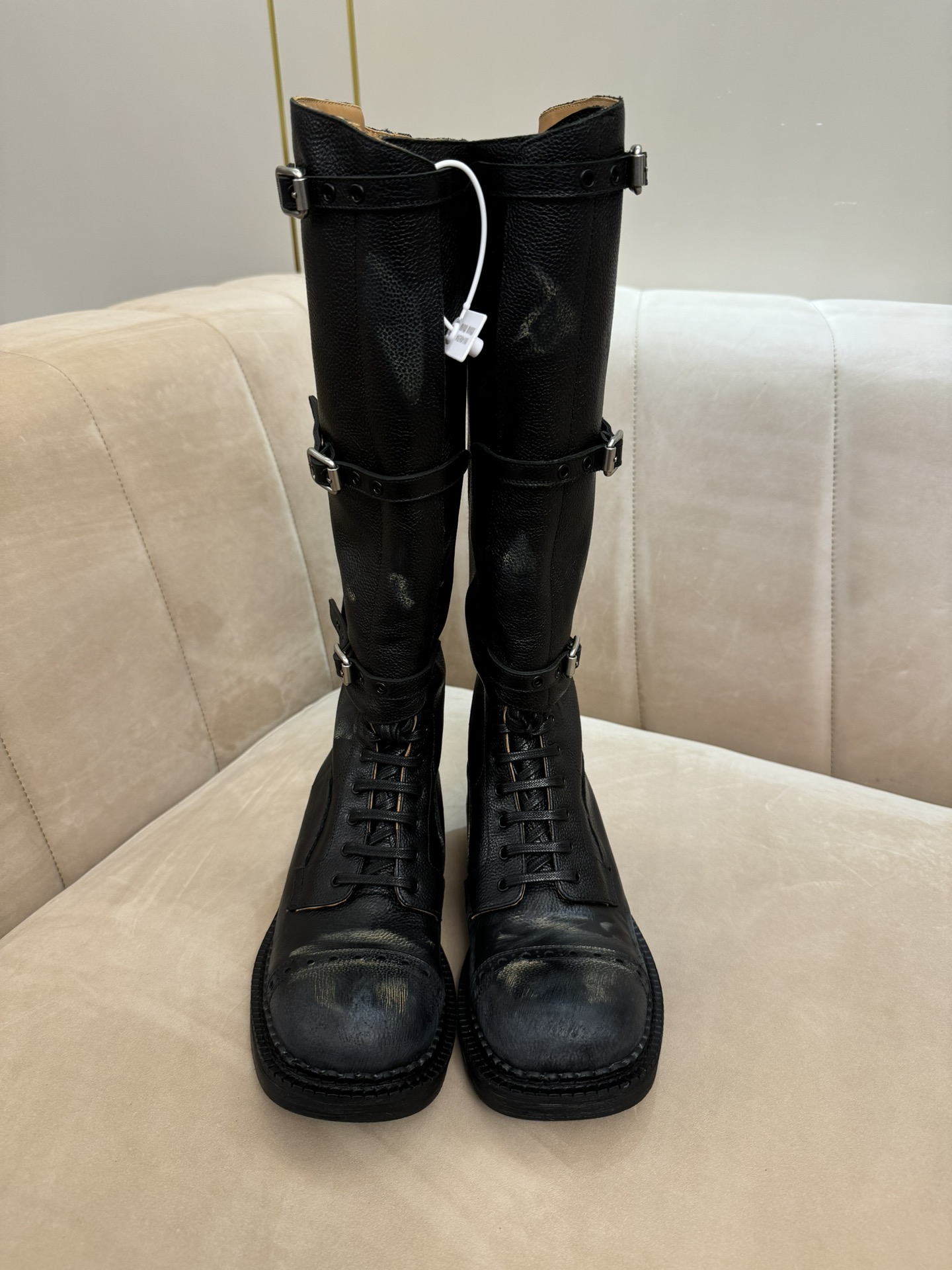 미우미우 롱부츠 정품급