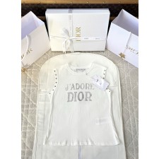 디올 25SS 프린트 슬리브리스