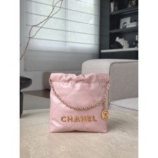 샤넬 22백 미니 핫핑크 금장 [정품급]