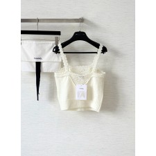 샤넬 크로셰 오픈워크 니트