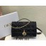 디올 my dior 탑 핸들백 블랙 페이던트