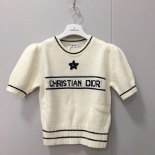 디올 25fw 자수 니트 반소매 M사이즈 (3일이내 수령가능) 당일출고