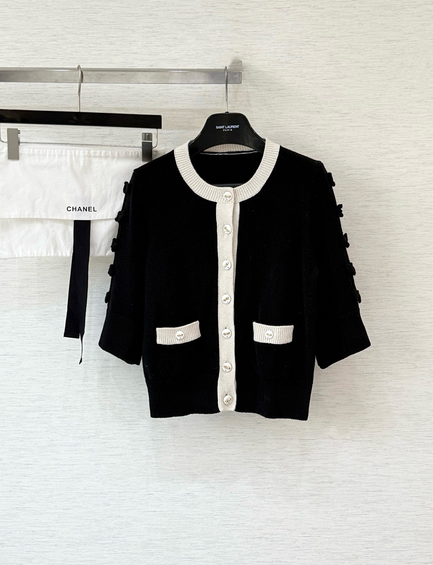 샤넬 캐시미어 가디건