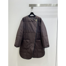 루이비통 퀼티드 토글 디테일 코트