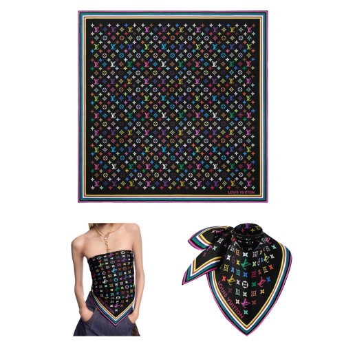 루이비통 멀티 컬러 스카프