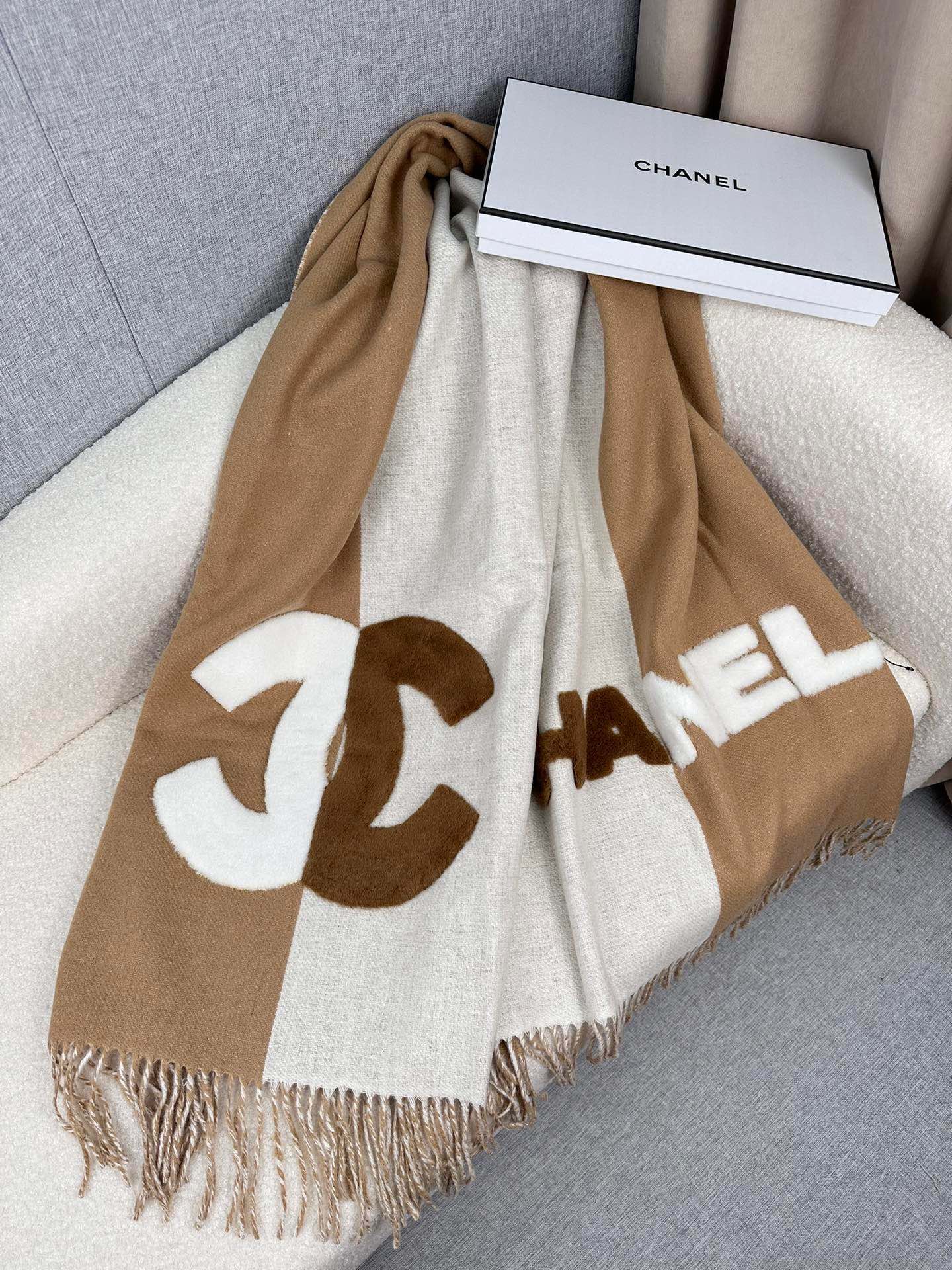 샤넬 캐시미어 머플러