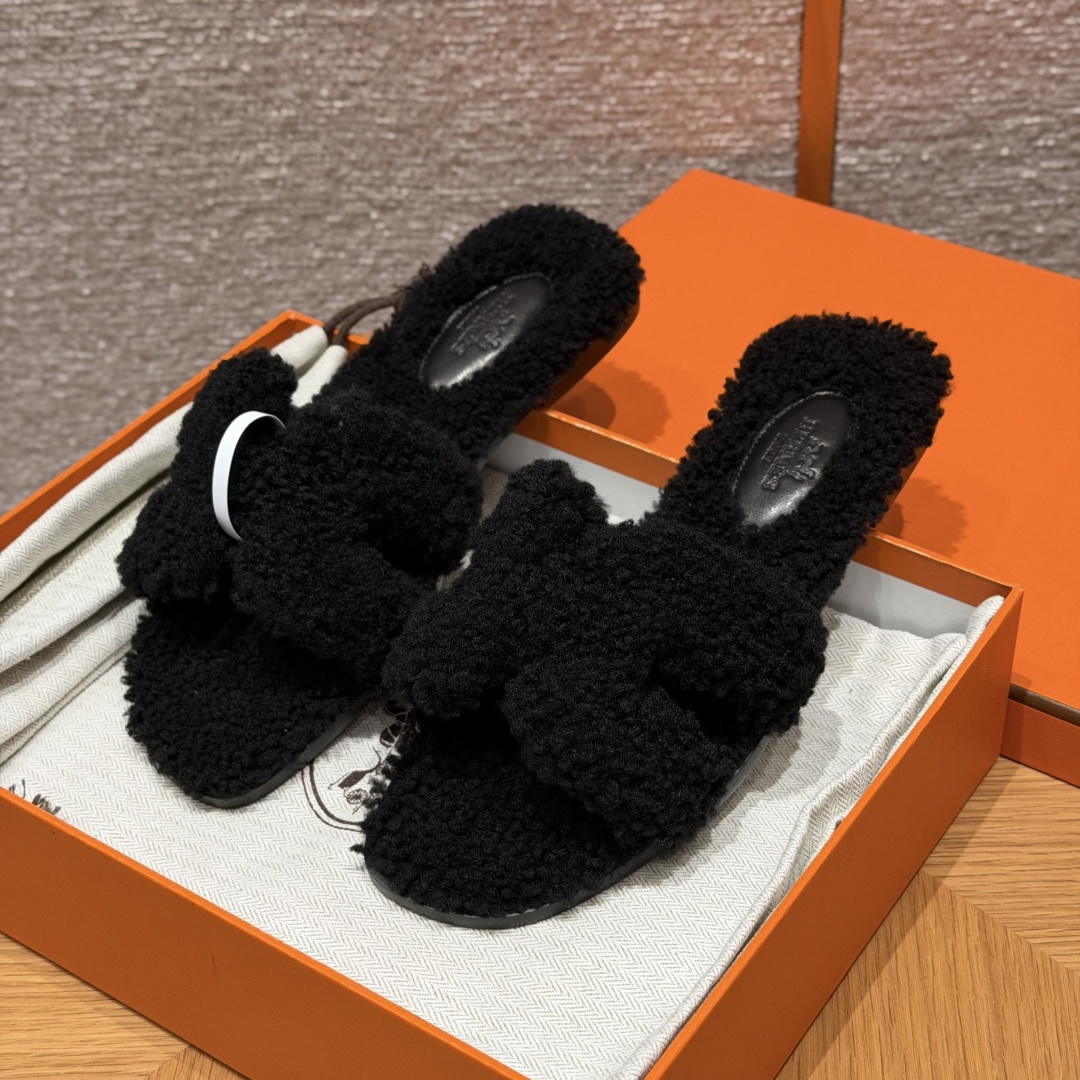 에르메스 시어링 울스킨 오란 [정품급]