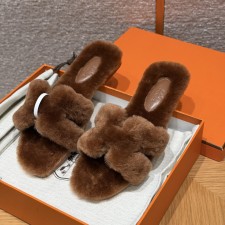 에르메스 시어링 울스킨 오란 [정품급]