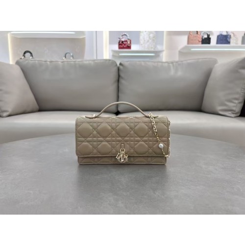 디올 My Dior 미니 백 까나쥬 양가죽