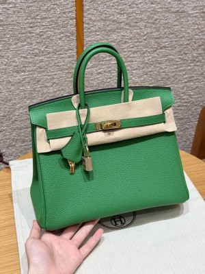 에르메스 버킨백 25 토고 금장 컬러: 1K/Bambou