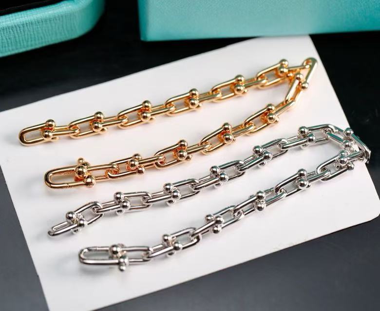 티파니앤코 하드웨어 스몰 링크 브레이슬릿