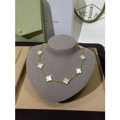 반클리프 빈티지 알함브라 네크리스 10 모티브