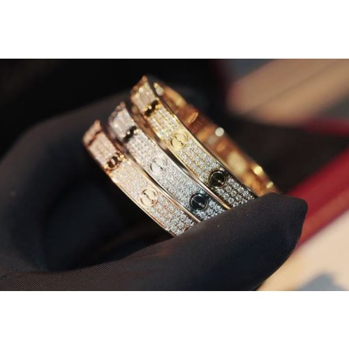 까르띠에 러브 브레이슬릿 라지 파베 [3컬러]