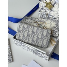 디올 트래블 미르테 지퍼 열쇠 케이스