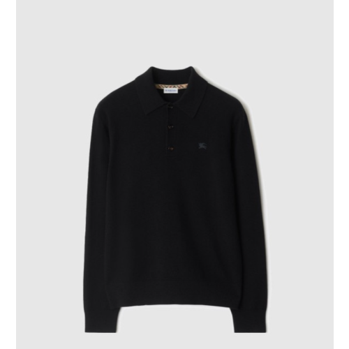 버버리 롱 슬리브 캐시미어 블렌드 폴로셔츠(3일이내 수령가능) 당일출고