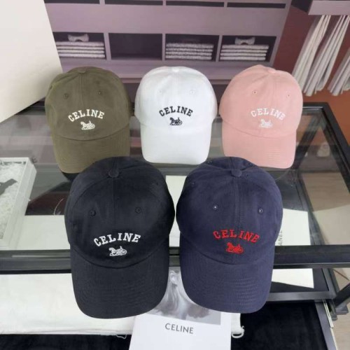 셀린느 리슐리외 캡 코튼 트윌 모자