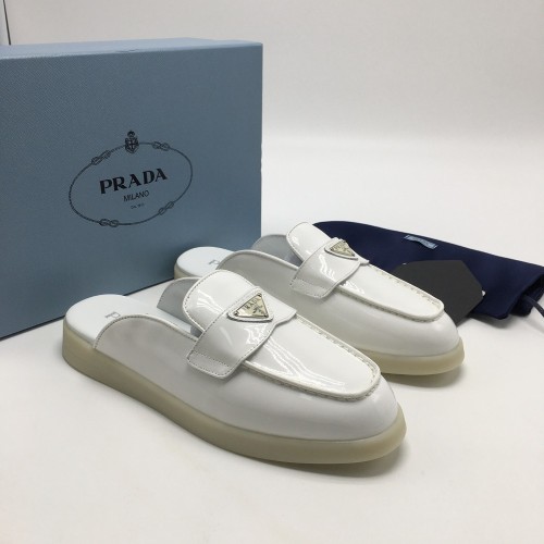 (국내 당일 배송) Prada 프라다 여성용 슬리퍼 P31205-1 [39사이즈]
