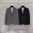 Thom Browne 톰브라운 새틴 트윌 스쿨 유니폼 자켓